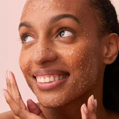 Exfoliante suave Topicrem para todo tipo de piel - Sin jabón, con perlas de jojoba, 200ml