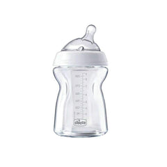 Chicco Natural Feeling 250ml Baby Bottle - Angled Nipple Design for Newborns & Infants