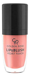 Golden Rose Velvet Touch Lip & Blush 4.5ml No:02 - Multi-use Cosmetic for Lips & Cheeks