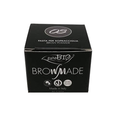 PuroBio Browmade Eyebrow Wax - Paraben-Free, Mineral-Enriched for Defined Brows