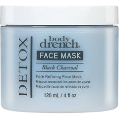 Masque visage régénérant au charbon noir Body Drench Purify, 4 Oz