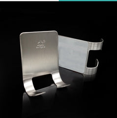 Stainless steel wall-mounted razor rack