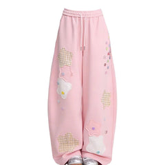 Girls Dopaminestyle Koreaninspired Wideleg Pants For Older Season