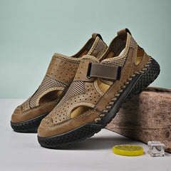Breathable New Mens Closed-Toe Sandals