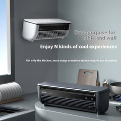 Refrigeration Wall Hanging Rechargeable Fan Household Stand Remote Control