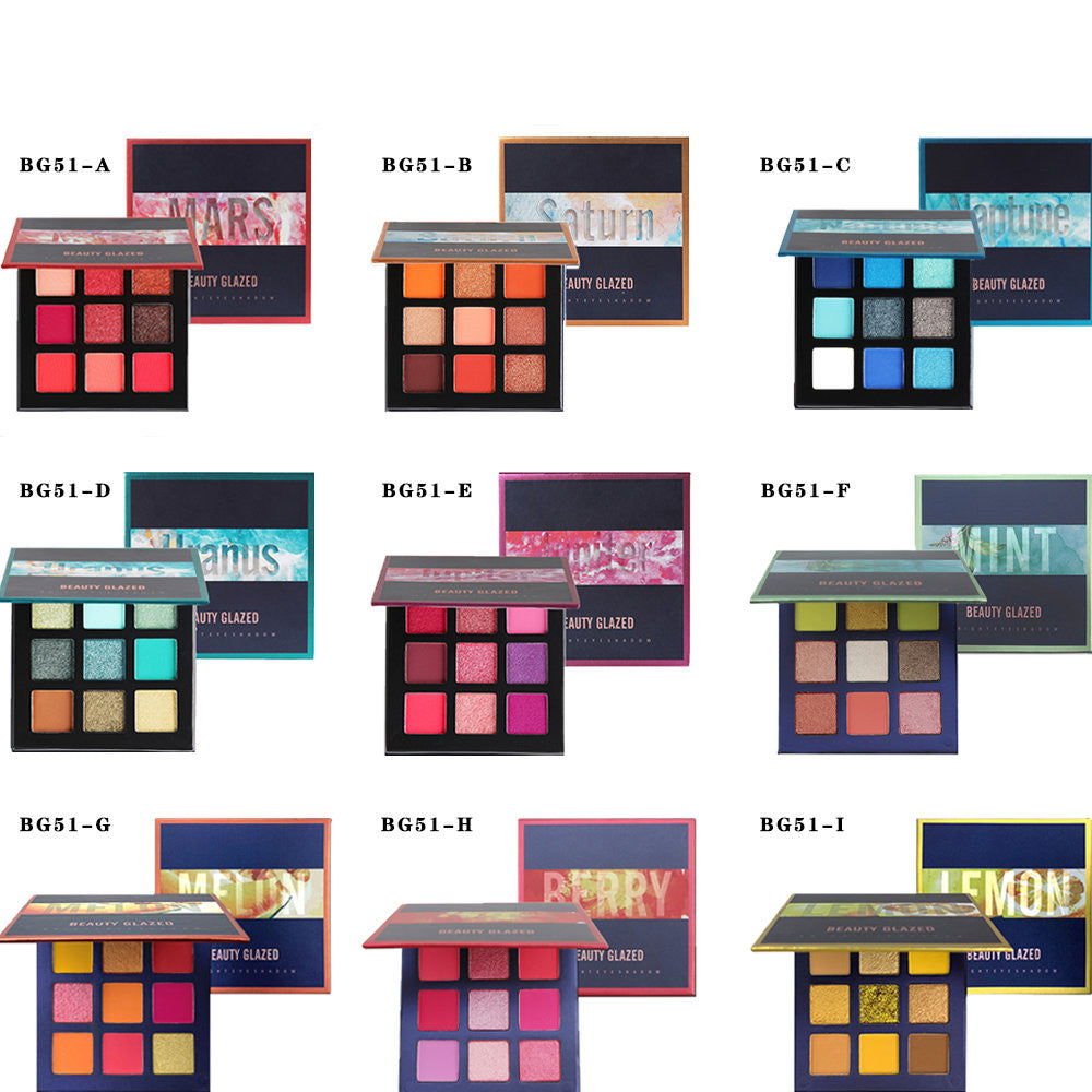 Palette de fards à paupières Beauty Glazed