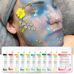 Poudre pour masque hydrogel en gelée hydratante