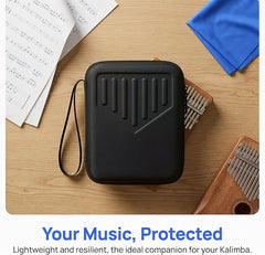Thickened 17-Key Kalimba Case, Thumb Piano Bag, Shockproof Waterproof Storage Bag