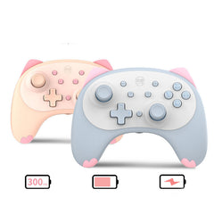 Cute Mini Cat Type Bluetooth Wireless Joystick Gamepad Controller Compatible With PC Laptop