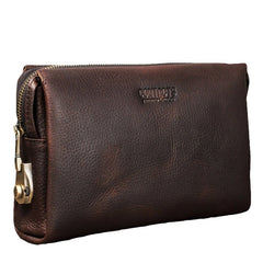 Black Angel First Layer Cattlehide Leather Men