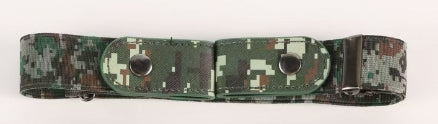 Ceinture pratique - vert militaire camouflage - 1 pièce