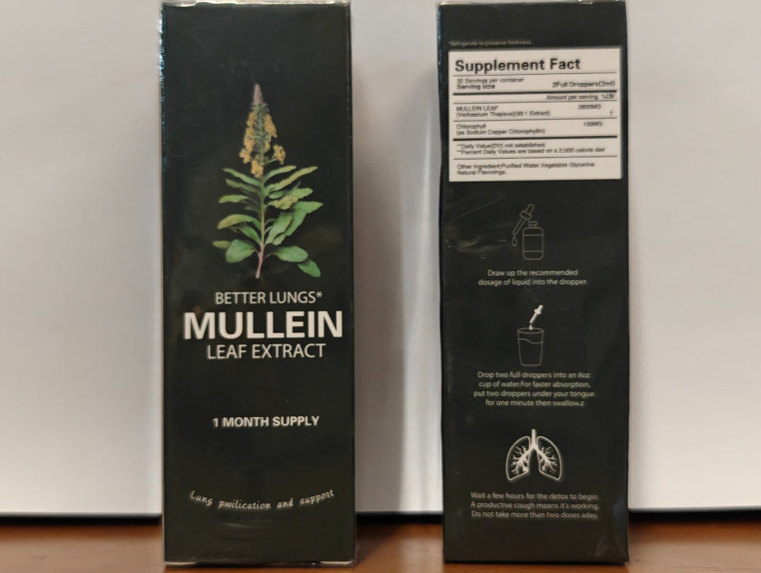 Better Lungs Mullein Leaf Extract
