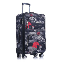 Four-wheel Rolling Suitcase Oxford Fabric Trolley Case