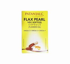 Patanjali Flax Pearl en gélules végétales molles