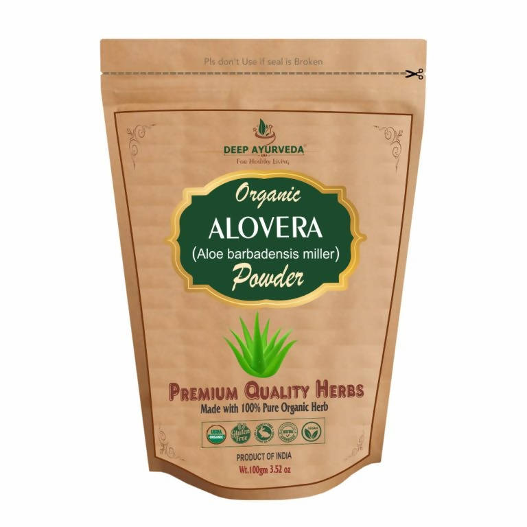 Deep Ayurveda poudre biologique d’aloe vera