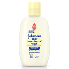 6-Pack: Johnson's Head-To-Toe Baby Wash Travel Size 3 Fl. Oz.