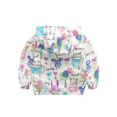 Sudadera con capucha de dibujos animados para bebé