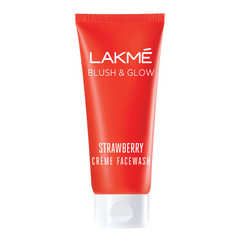 Lakme Blush & Glow Strawberry Creme Face Wash