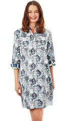Sag Harbor Dress Chinoiserie Print