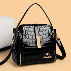 Womens Large-capacity Stylish One-shoulder Crossbody Bag