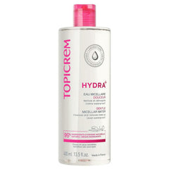 Topicrem Gentle Micellar Water for Face and Eyes - 400ml, Paraben-Free Makeup Remover for Sensitive Skin