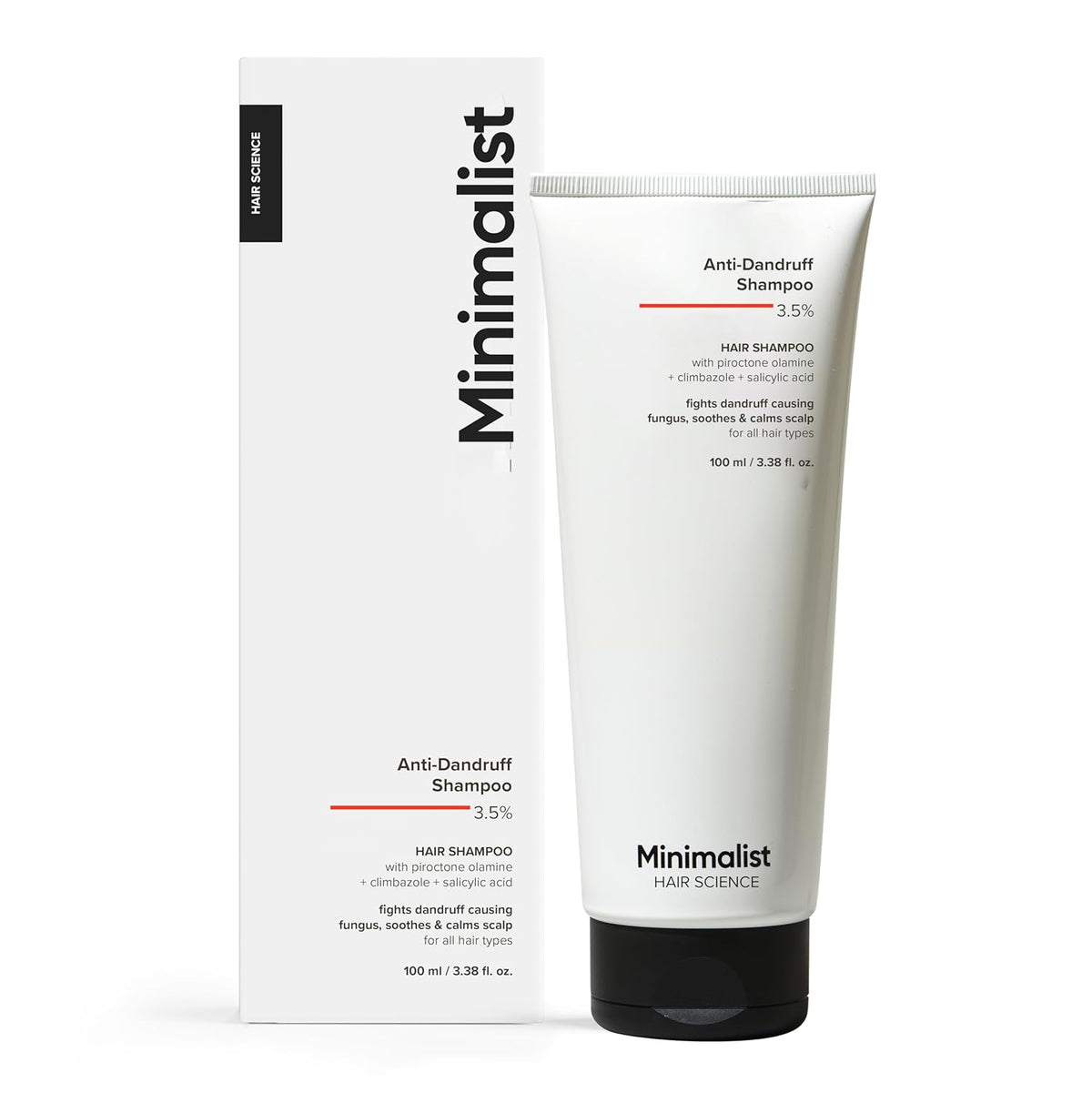 Minimalist shampooing antipelliculaire à l'acide salicylique 3,5 %