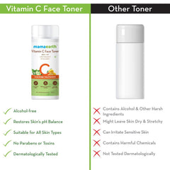 Mamaearth Vitamin C Face Toner And Face Wash