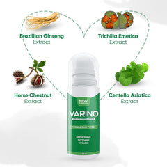 Lotion raffermissante pour les jambes Varino, favorise la circulation et le bien-être veineux pour des jambes en bonne santé