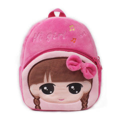 Lovable 1-2 year old boys and girls small books to prevent loss of cartoon Plush bag baby traction rope one piece