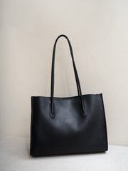 Sac en cuir Baidii pour femme, nouveau cabas 2025 pour les trajets quotidiens, haut de gamme, grande capacité, sac à épaule en cuir de vache