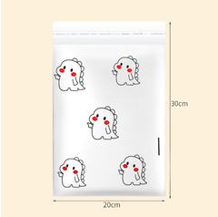 Car garbage bags-White Paper Dragon-30 pieces/bag