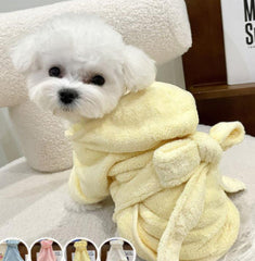 Peignoir séchant après le bain pour chien, respirant, portable en toute saison