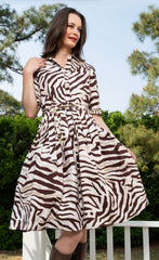 Mrs Maisel Dress Tiger Print