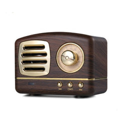 Retro Knob Wireless Bluetooth Speaker U Disk Card Radio Portable Multi-color Bluetooth Audio