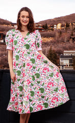 Montauk Dress White Floral