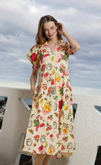 Montauk Dress Botanical Floral