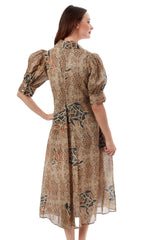 Montauk Dress Turtles Print