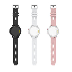 Montre-téléphone pour enfants avec lecteur CD, appels vidéo, carte compatible tous réseaux, photos intelligentes et bracelet de localisation