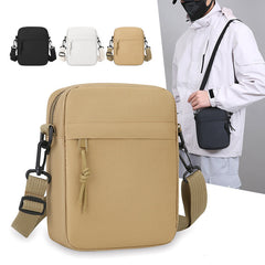 Simple Men's Bag Solid Color Single-shoulder Mini Casual
