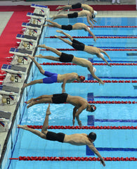 Kids Race Training Swim Trunks