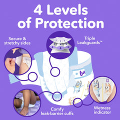 Luvs Platinum Protection Baby Diapers Size 4, 198 Count