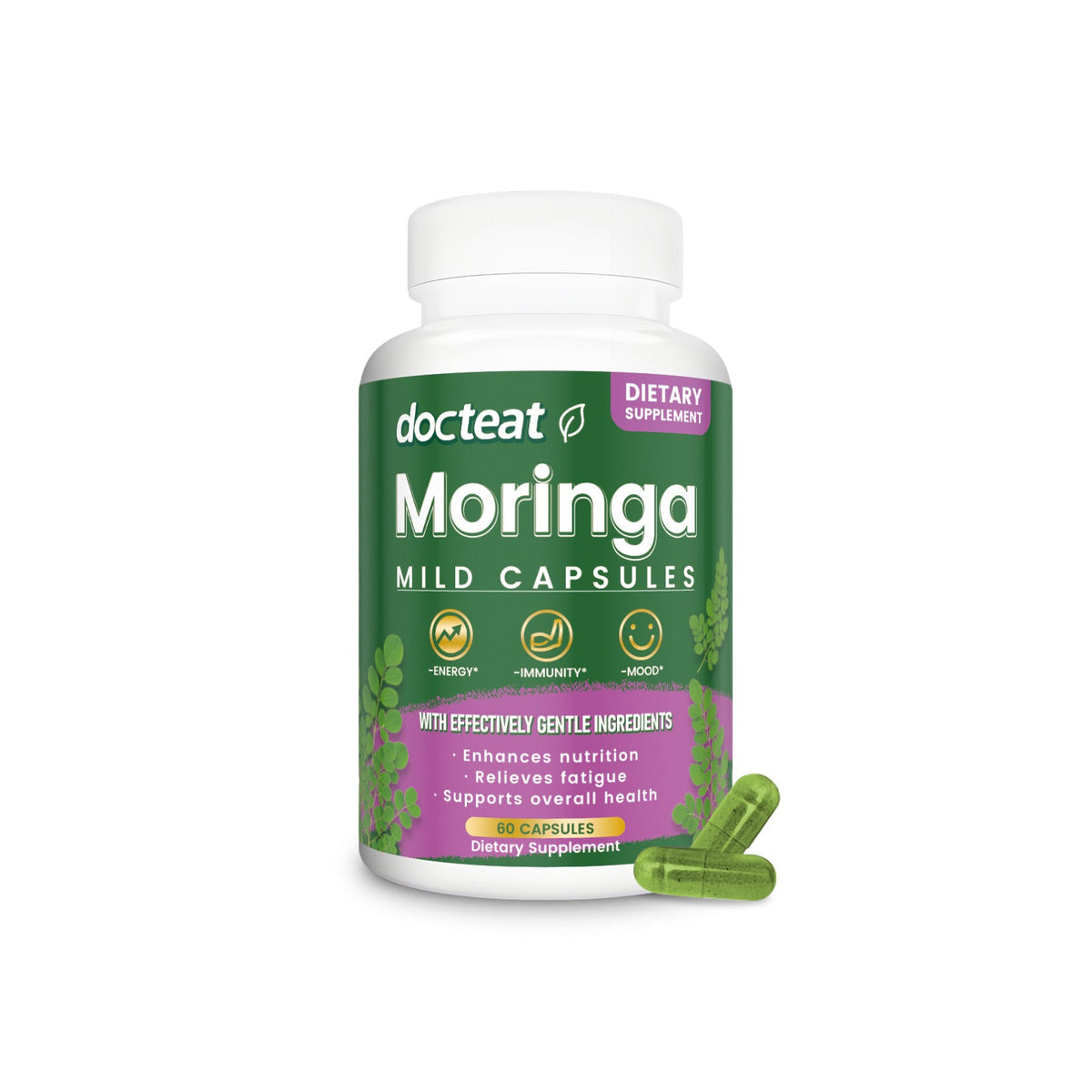 Horseradish Tree Capsules Support Daily Health