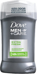 Dove Men+Care Deodorant Stick Extra Fresh 3 Ounce (Pack of 3)