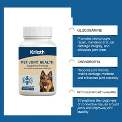 Pet Joint Health Supplements For Cat And Dogs Chewable With Glucosamine Chondroitin And MSM