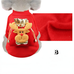 Vêtements de Noël pour animaux de compagnie, vêtements en coton pour chats