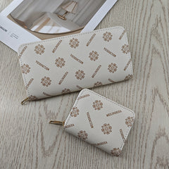 Simple And Stylish Single-zip Multi-cardholder Coin Purse