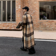 Extra-long Casual Men's Coat For Fallwinter