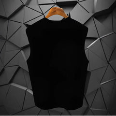 Haut imprimé sans manches tendance pour homme