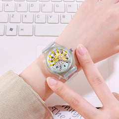 Transparent PVC Corner Creature Cartoon Childrens Watch