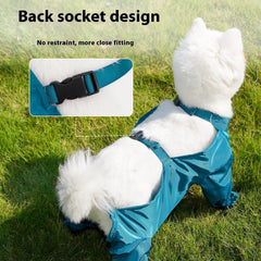 Combinaison ventrale pour animal avec sac à couches et pantalon anti-poussière